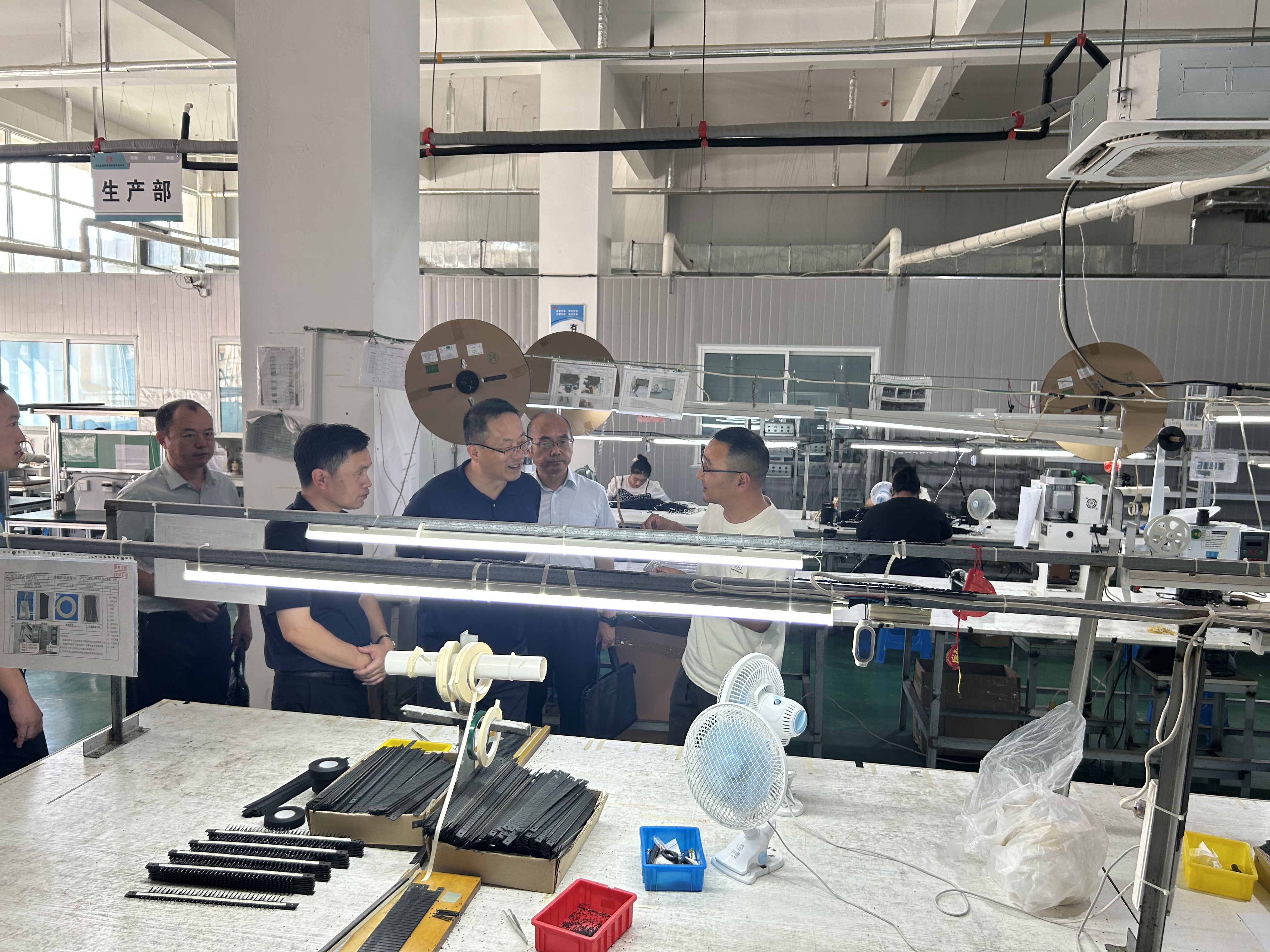 市政协经科委现场督办我局主办政协提案